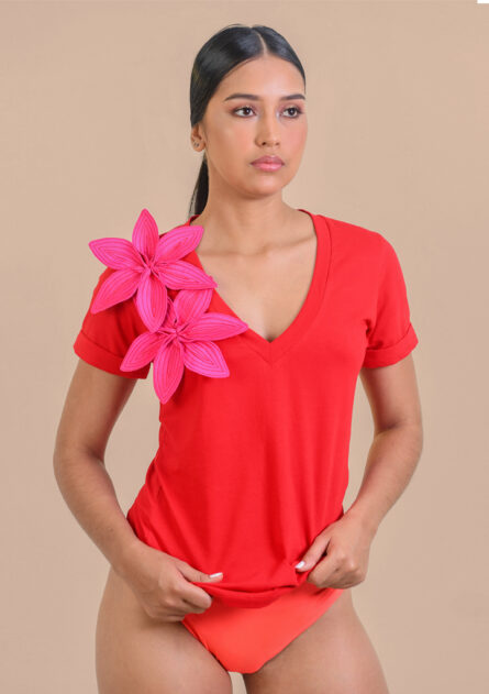 T-SHIRT FLOR - Imagen 3